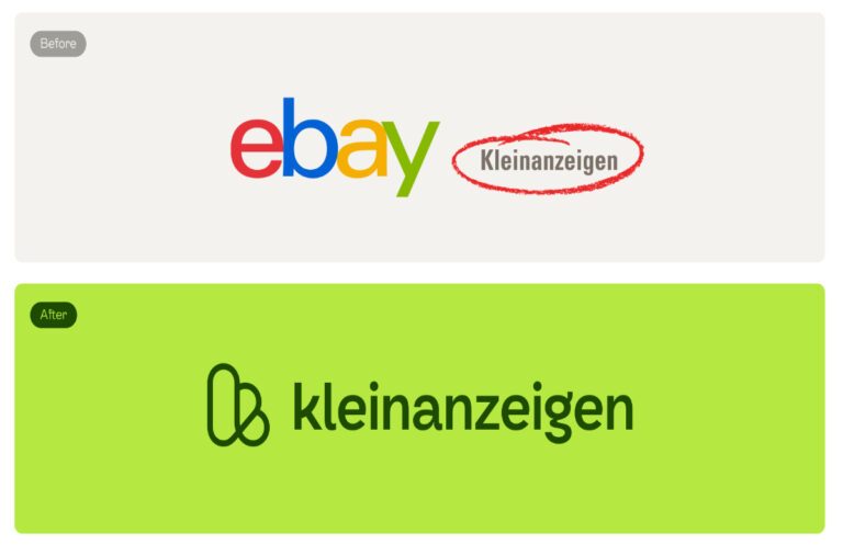 Ebay Kleinanzeigen streicht „Ebay“ endgültig aus dem Firmennamen